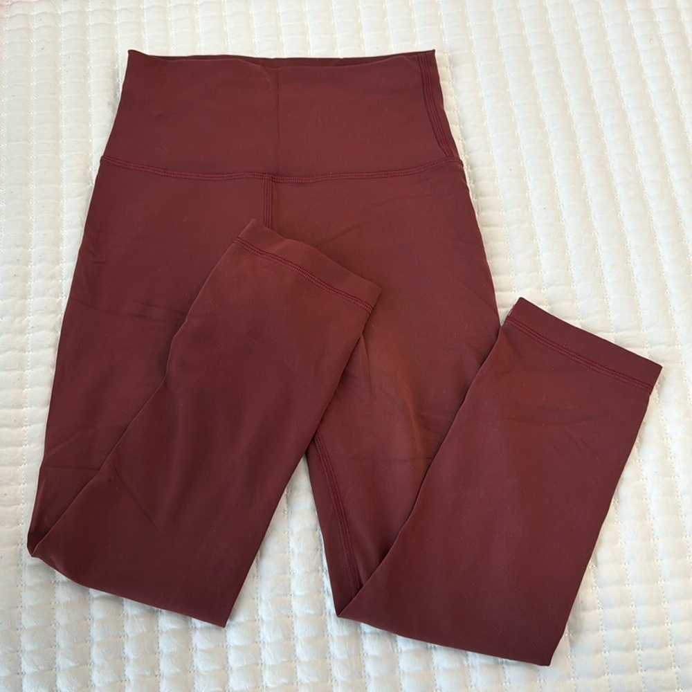 Lululemon wunder train leggings cropped